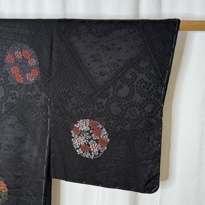 "Ebony Garden" Vintage Haori Jacket