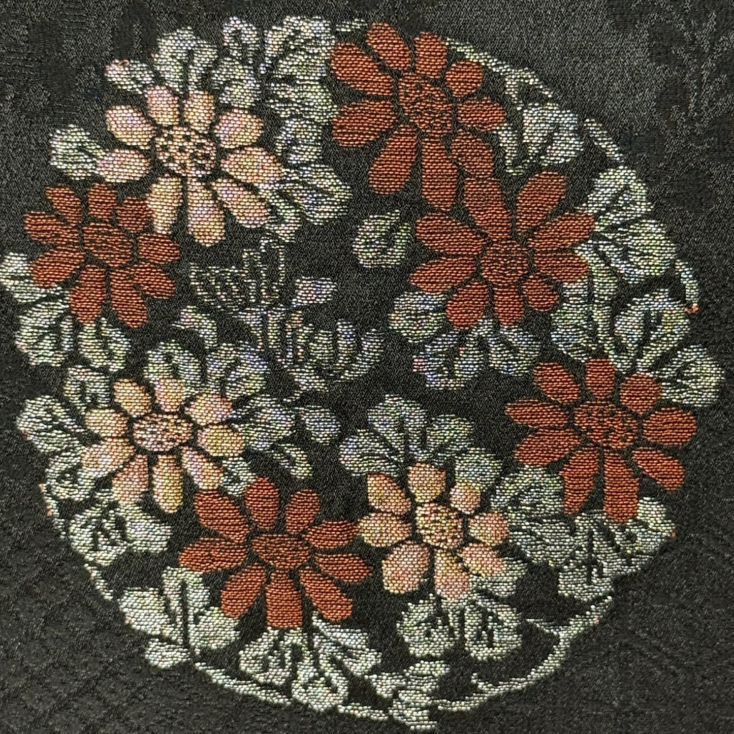 "Ebony Garden" Vintage Haori Jacket