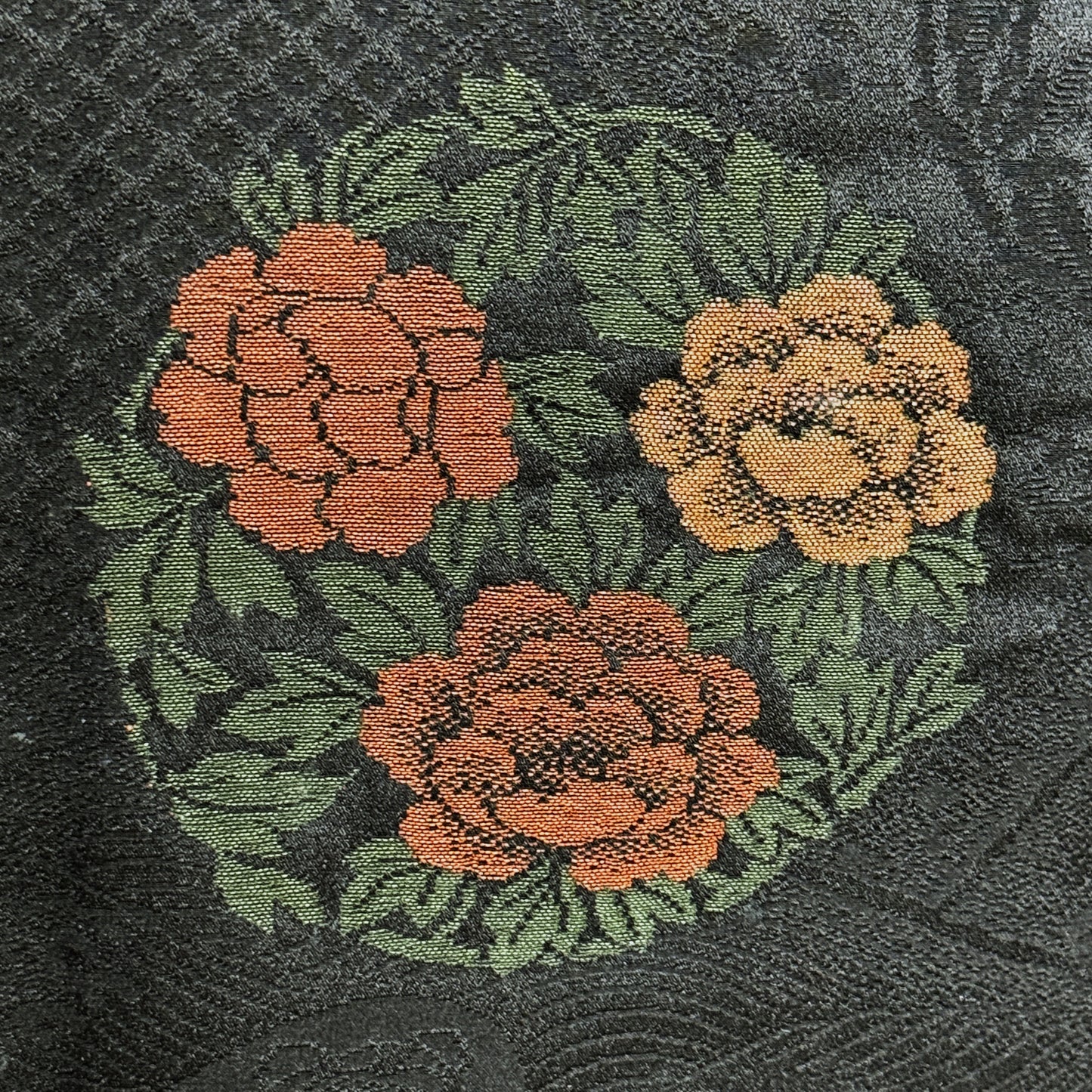 "Ebony Garden" Vintage Haori Jacket