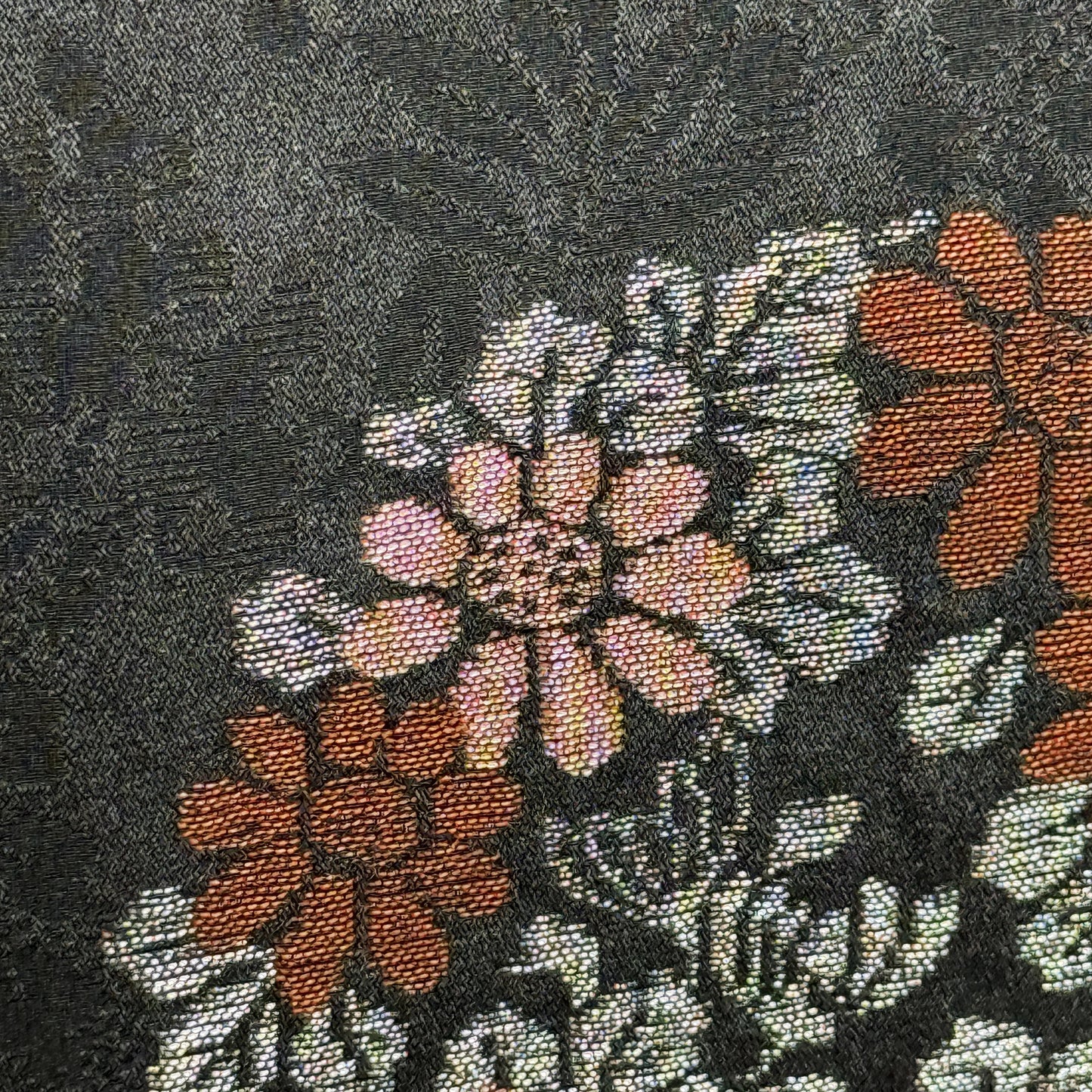 "Ebony Garden" Vintage Haori Jacket