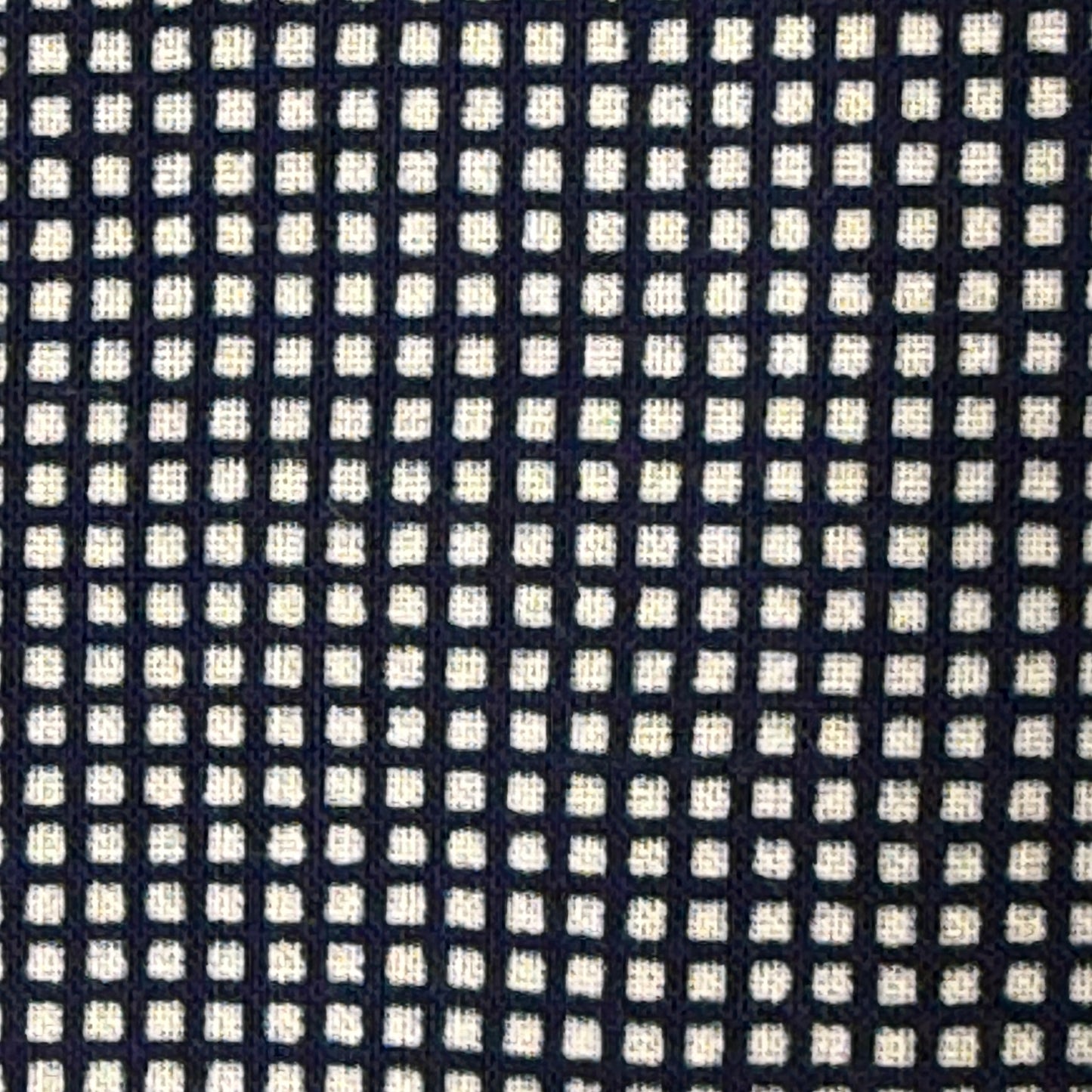 "Micro Grid" Vintage Japanese Yukata