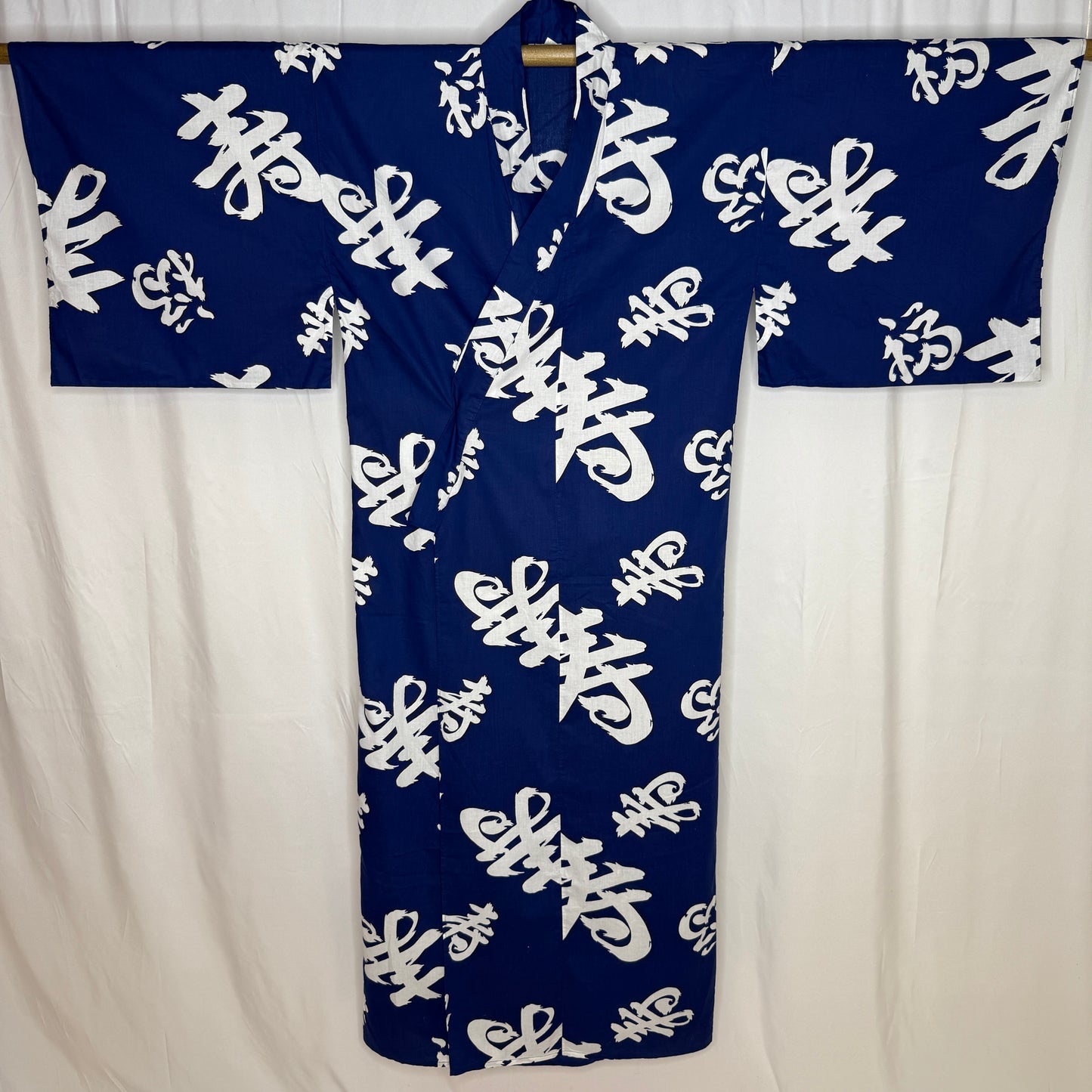 "Best Wishes" Vintage Japanese Yukata