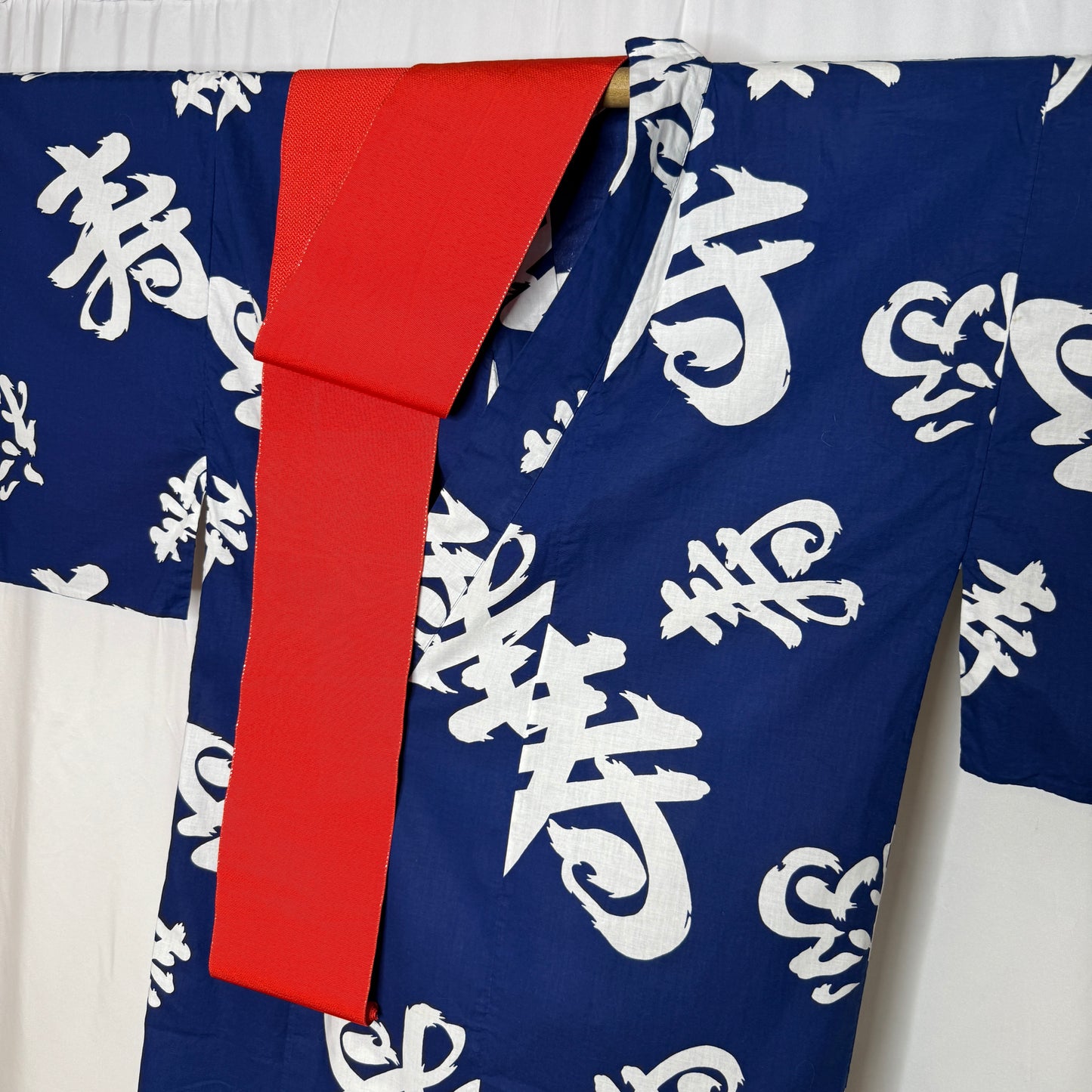 "Best Wishes" Vintage Japanese Yukata