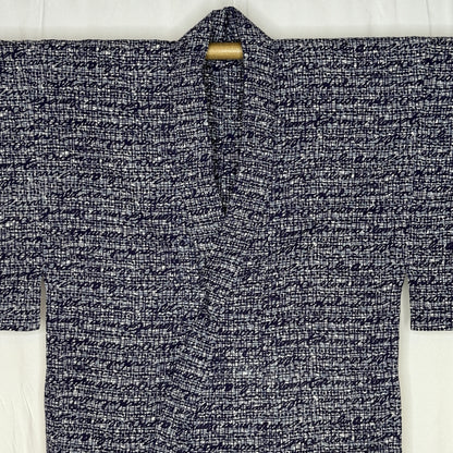"Ink Grid" Vintage Japanese Yukata