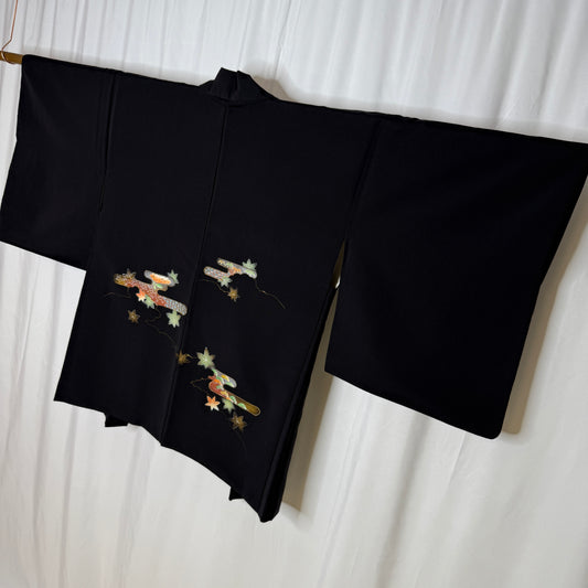 "Maple Mist" Vintage Haori Jacket