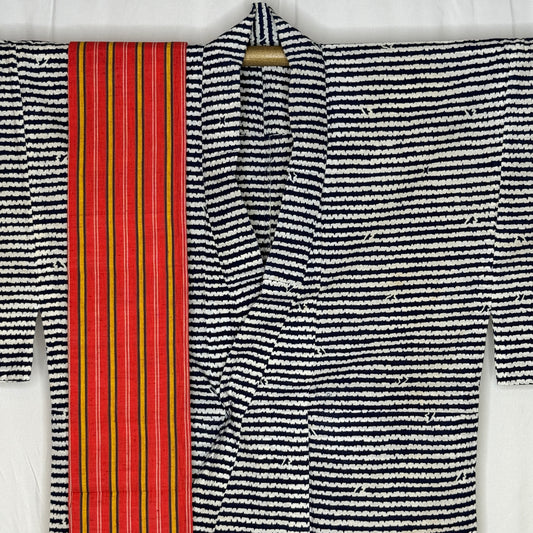 "Wind Swept" Vintage Japanese Yukata