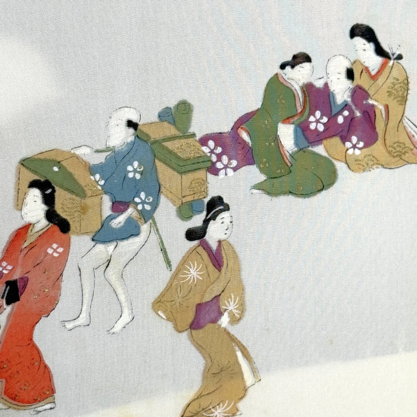 "Shaded Petals" Vintage Haori Jacket