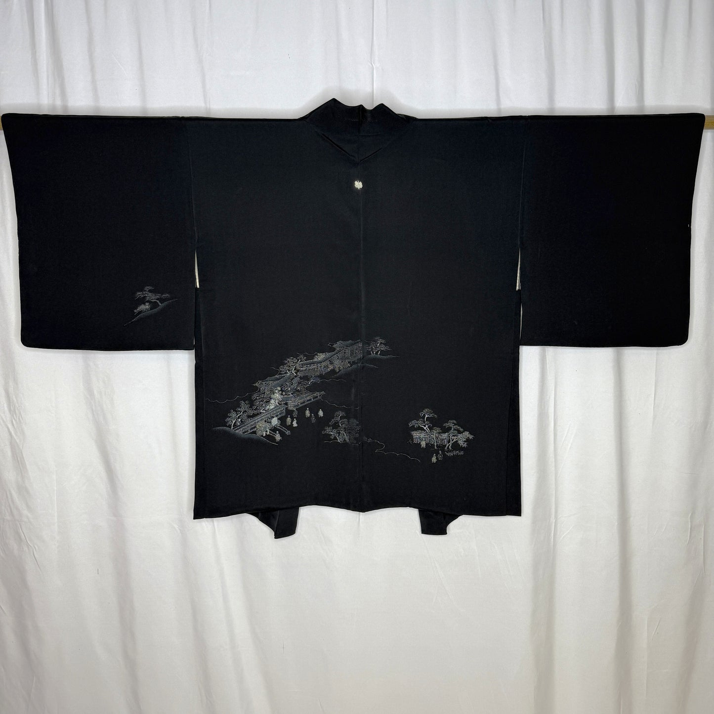 "Twilight Teahouse" Vintage Haori Jacket