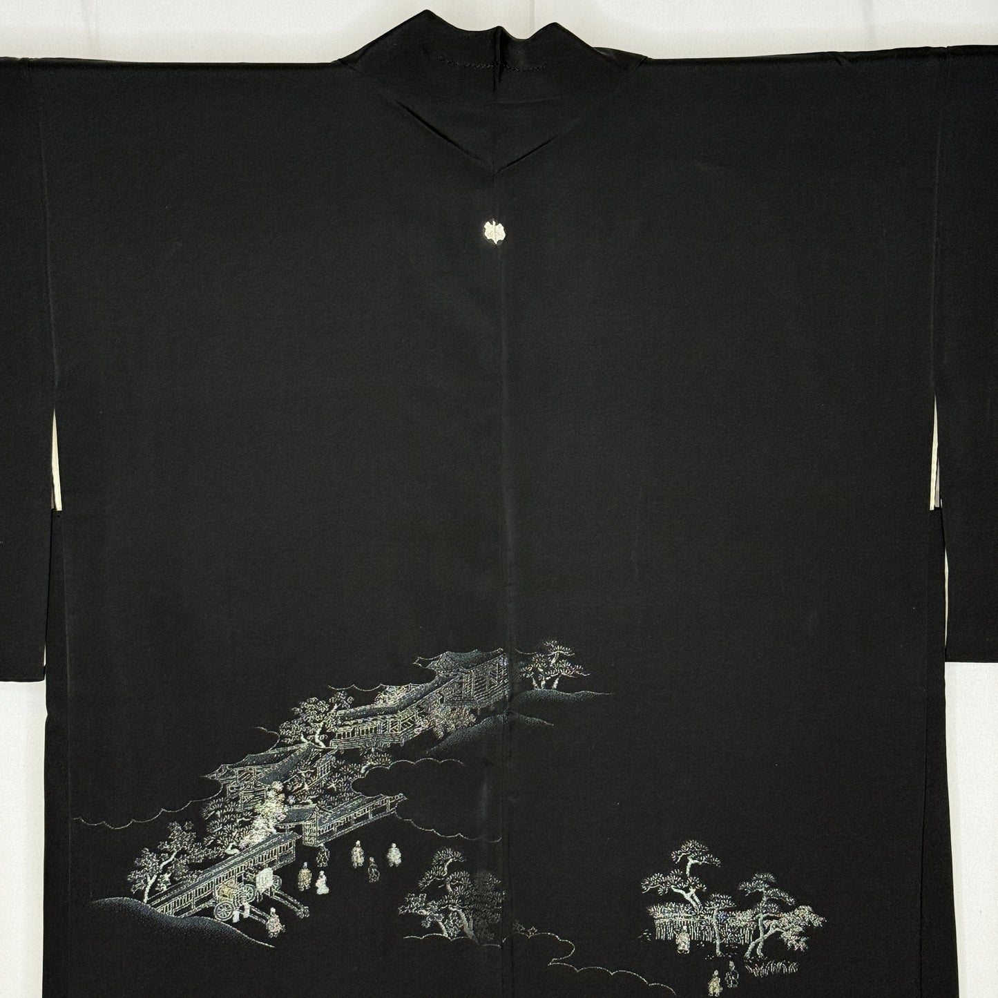 "Twilight Teahouse" Vintage Haori Jacket