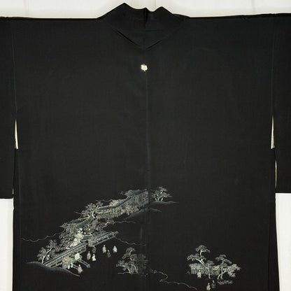 "Twilight Teahouse" Vintage Haori Jacket