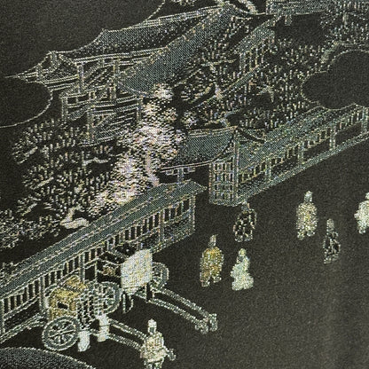 "Twilight Teahouse" Vintage Haori Jacket