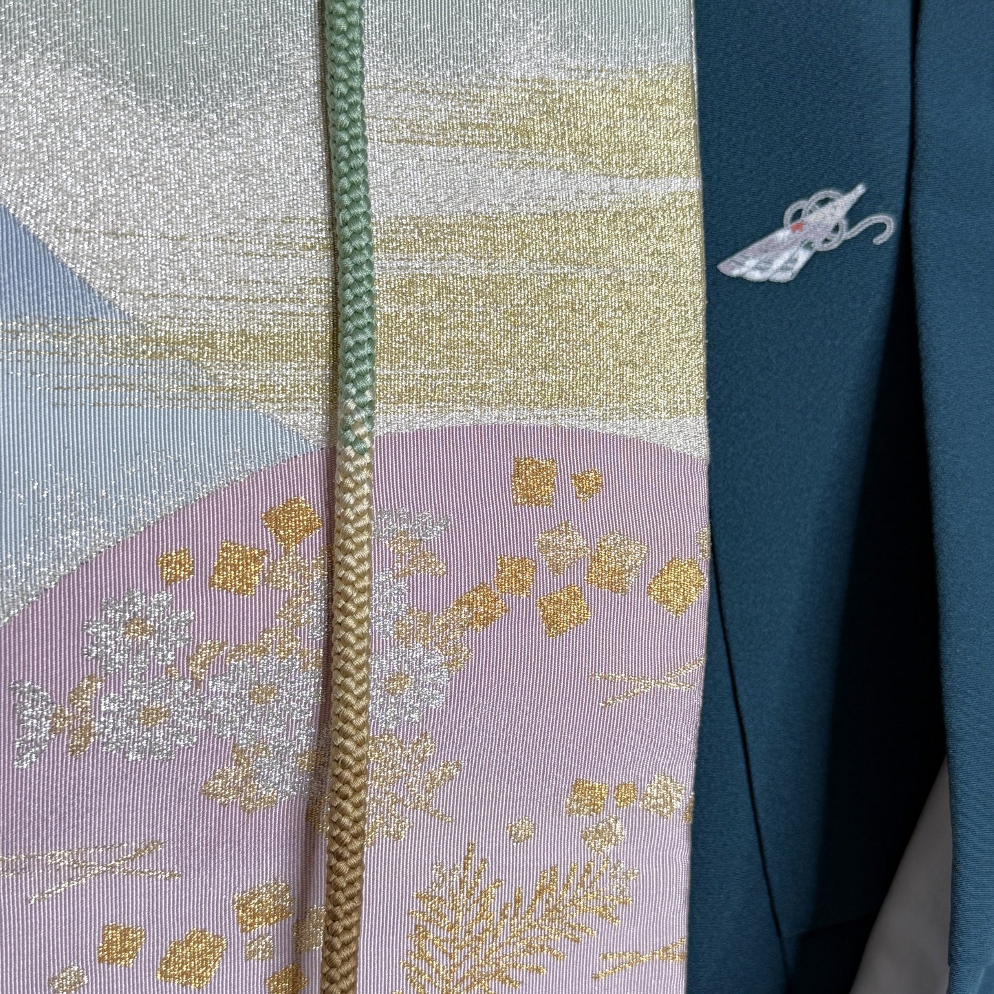 "Drifting Memories" Kimono Obi Set