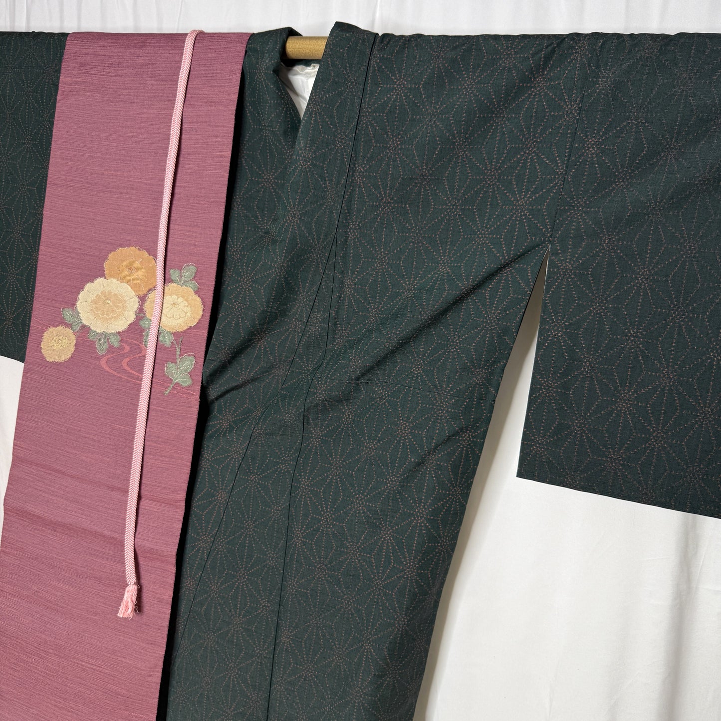 "Starlit Geometry" Kimono Obi Set