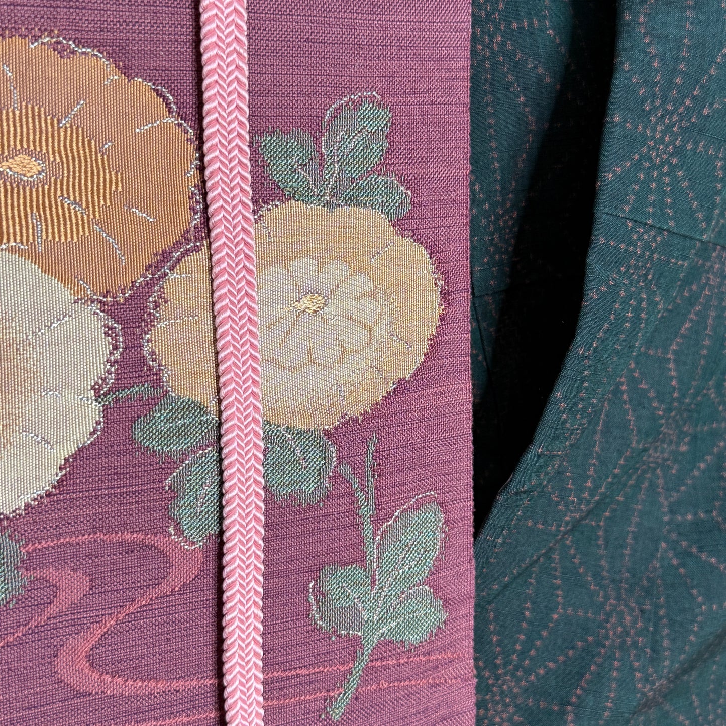 "Starlit Geometry" Kimono Obi Set