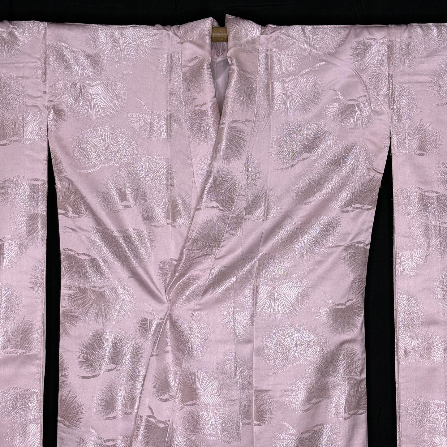 "Silver Sparkle" Vintage Furisode Kimono
