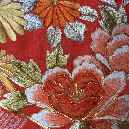 "Cloud Garden" Vintage Furisode Kimono