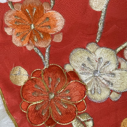 "Cloud Garden" Vintage Furisode Kimono