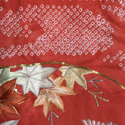 "Cloud Garden" Vintage Furisode Kimono