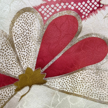 "Fairytale Florals" Vintage Furisode Kimono