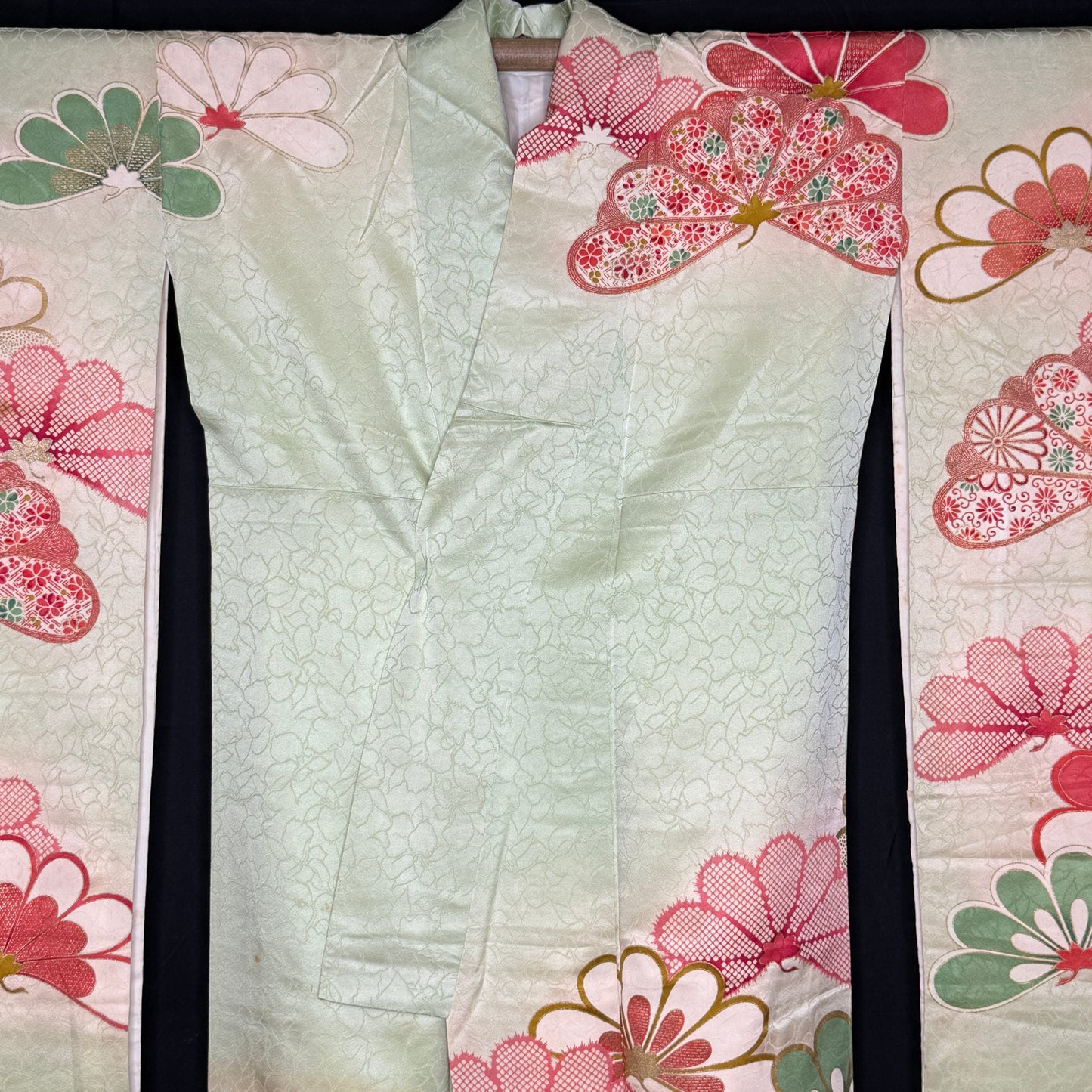 "Fairytale Florals" Vintage Furisode Kimono