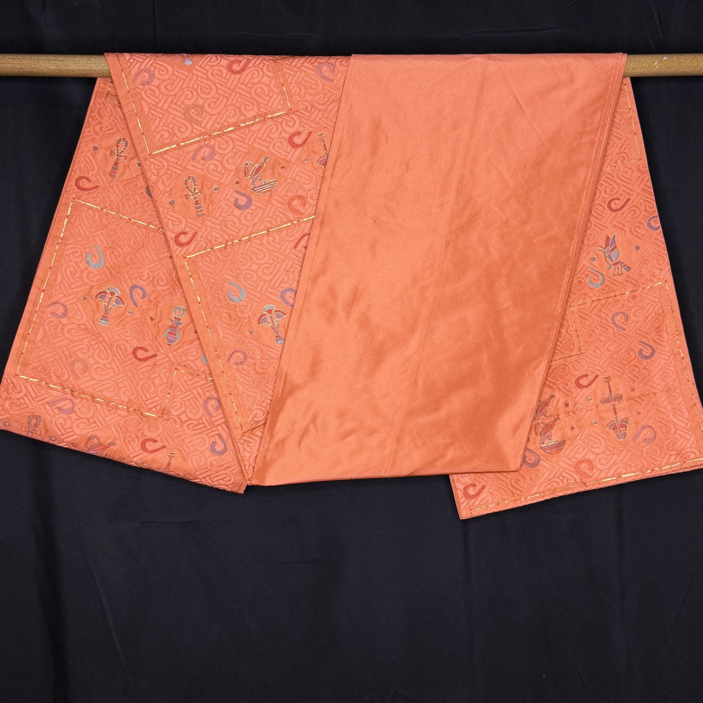 "Rustling Leaves" Kimono Obi Set