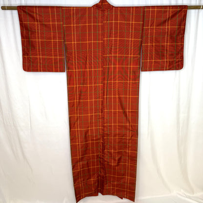 "Festival Plaid" Kimono Obi Set