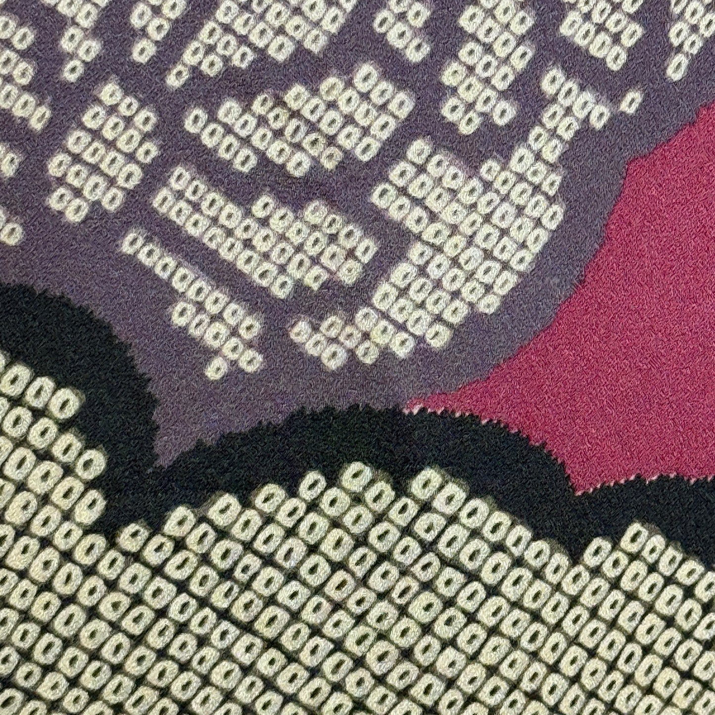 "Oshidori Ducks" Vintage Furisode Kimono