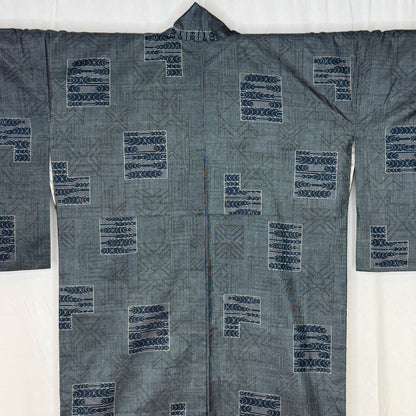 "Meisen Swirls" Kimono Obi Set