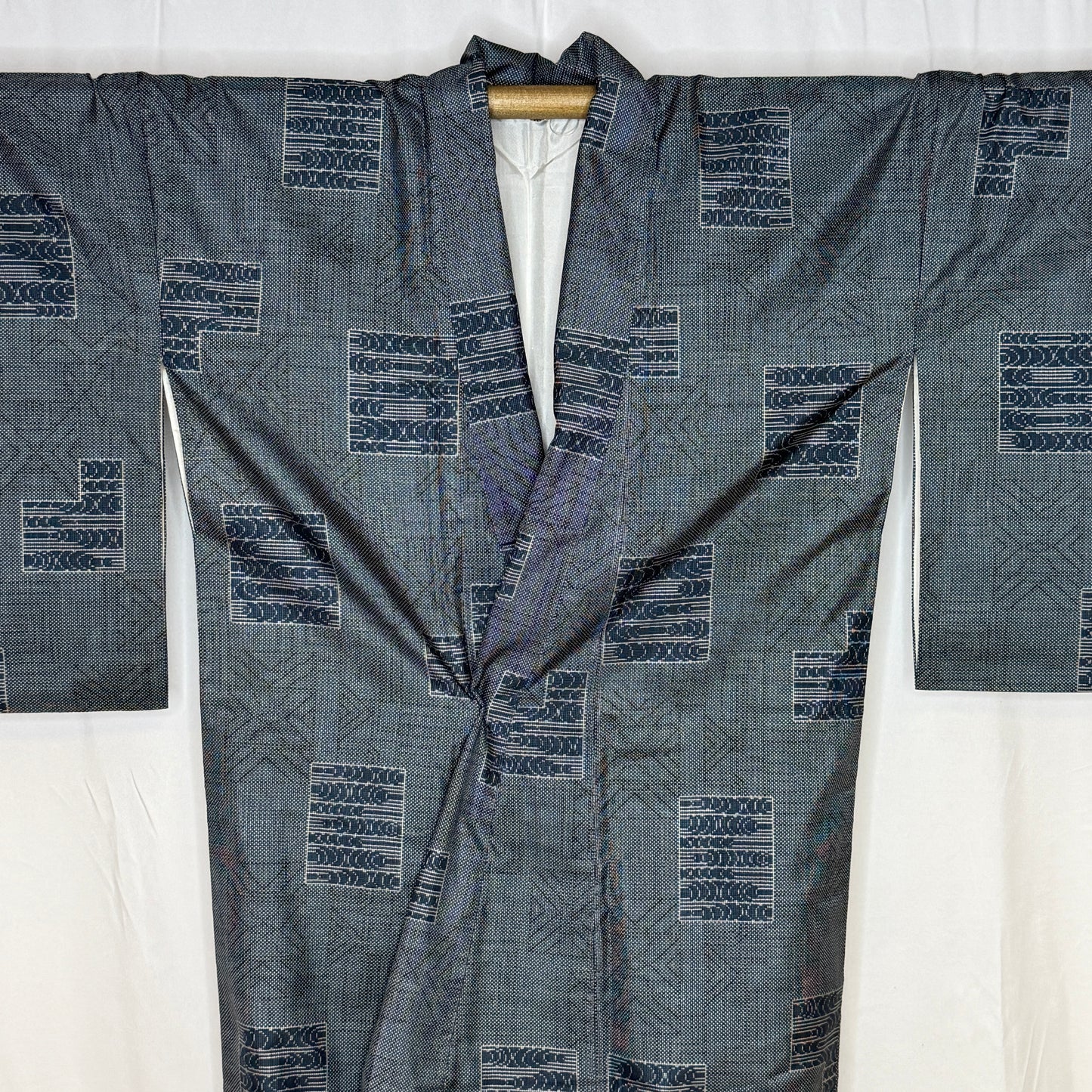 "Meisen Swirls" Kimono Obi Set
