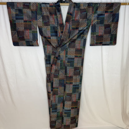 "Patchwork Reverie" Kimono Obi Set