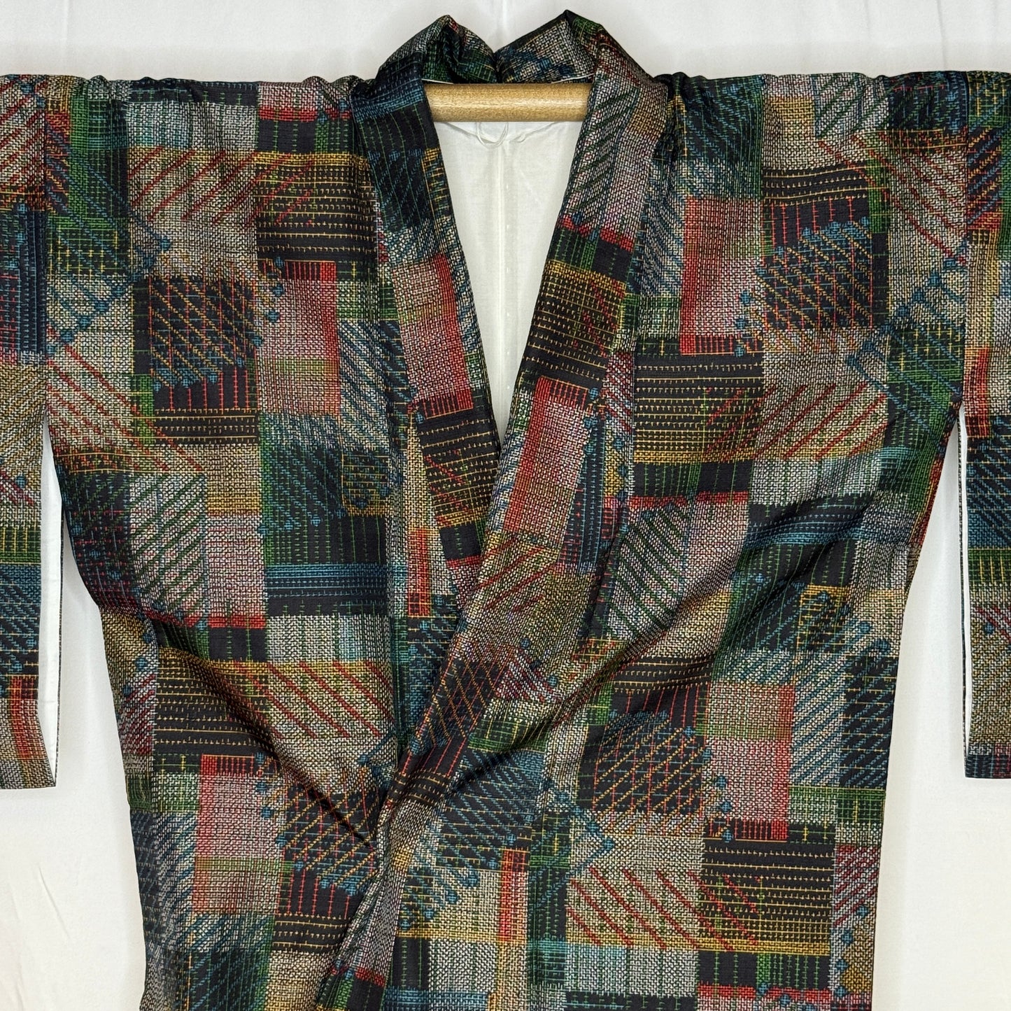 "Patchwork Reverie" Kimono Obi Set