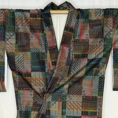 "Patchwork Reverie" Kimono Obi Set
