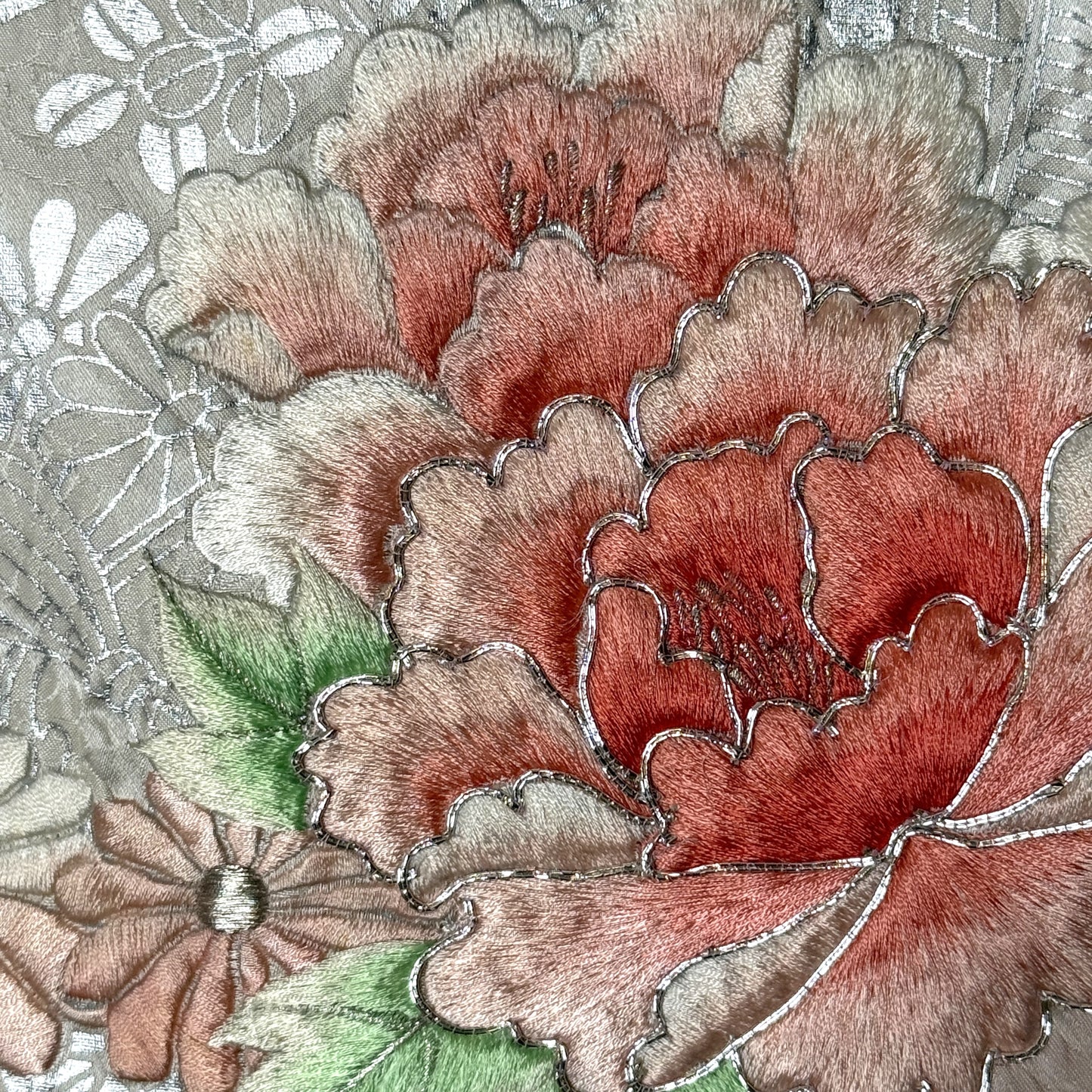 "Blue Breeze" Vintage Furisode Kimono