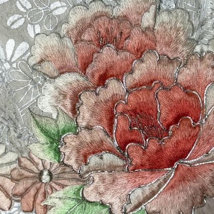 "Blue Breeze" Vintage Furisode Kimono