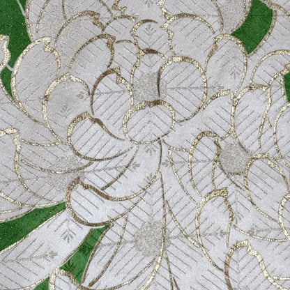 "Gilded Blooms" Vintage Furisode Kimono