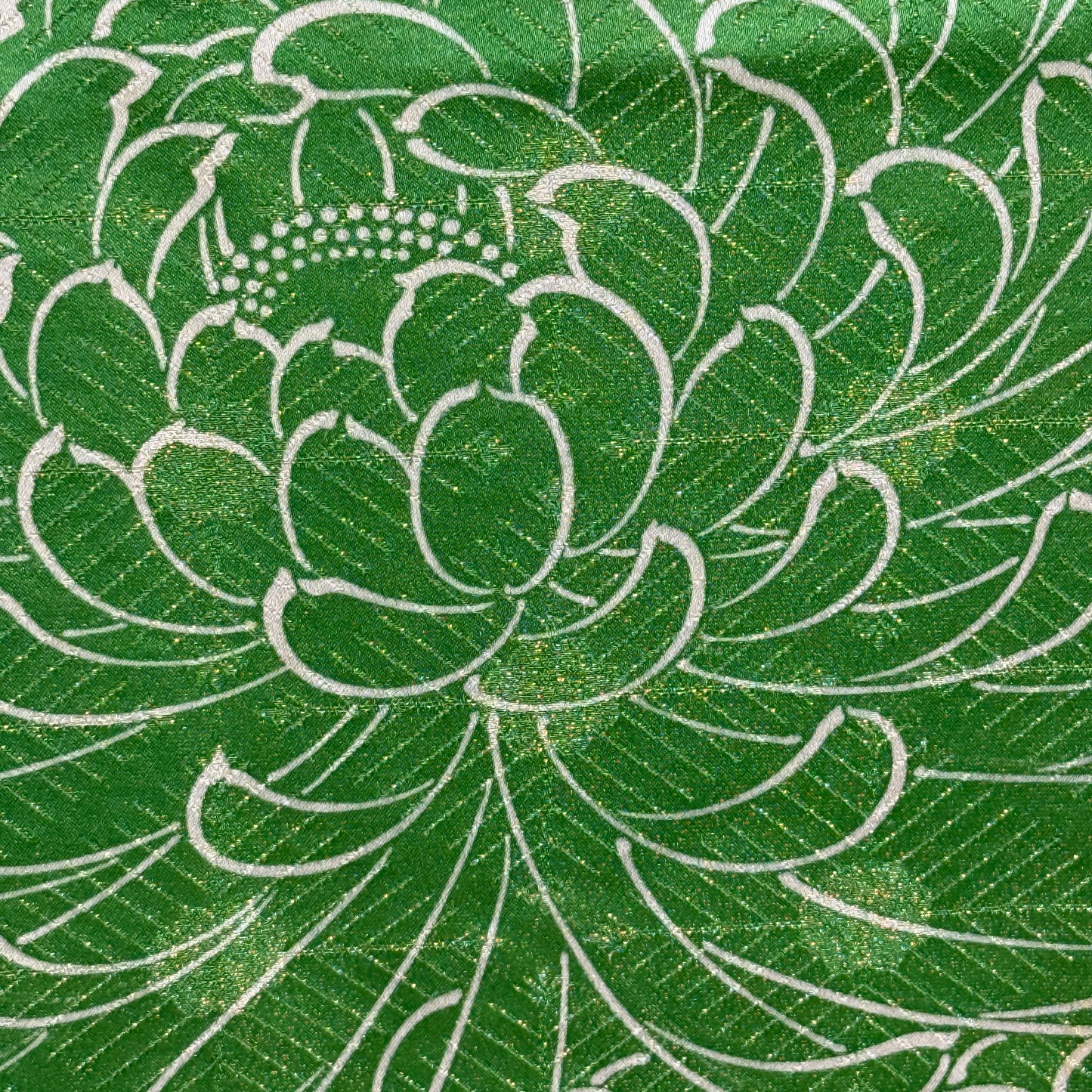 "Gilded Blooms" Vintage Furisode Kimono