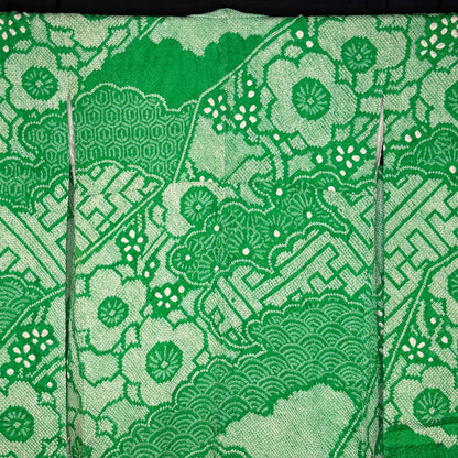 "Kyoto Shibori" Vintage Furisode Kimono