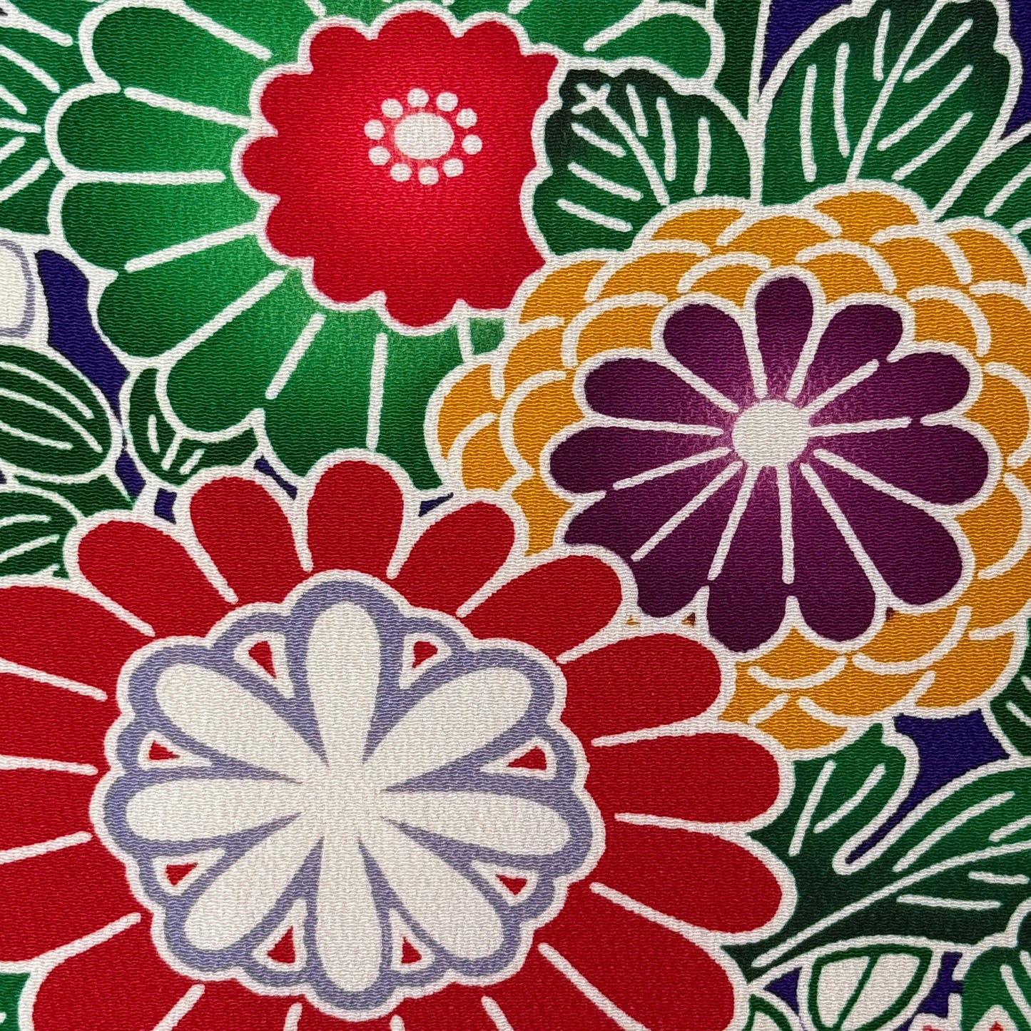 "Cobalt Stream" Vintage Furisode Kimono