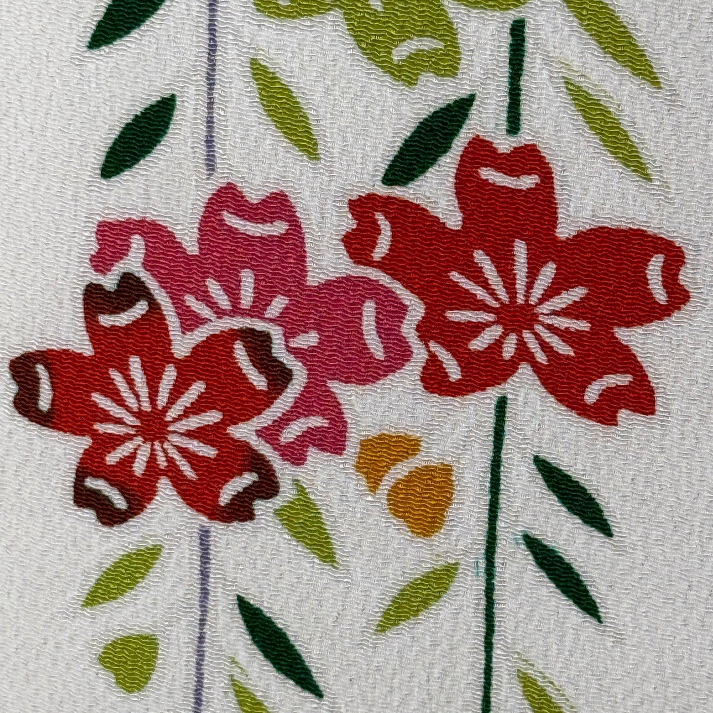 "Cobalt Stream" Vintage Furisode Kimono