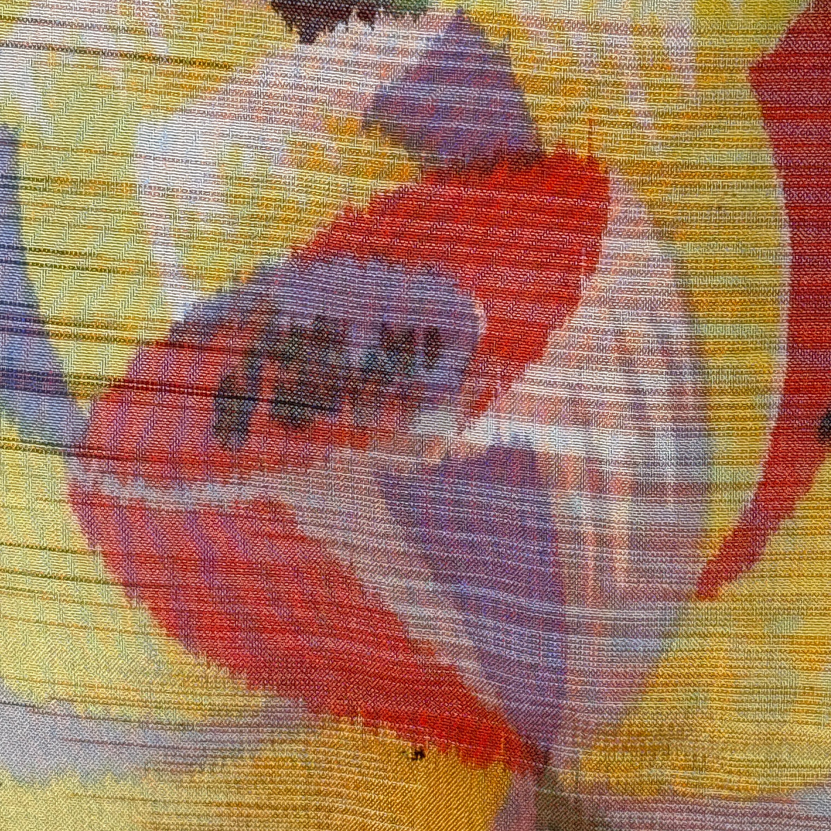 "Ikat Blooms" Vintage Haori Jacket