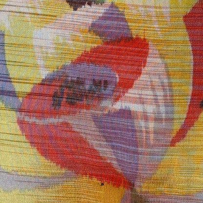 "Ikat Blooms" Vintage Haori Jacket