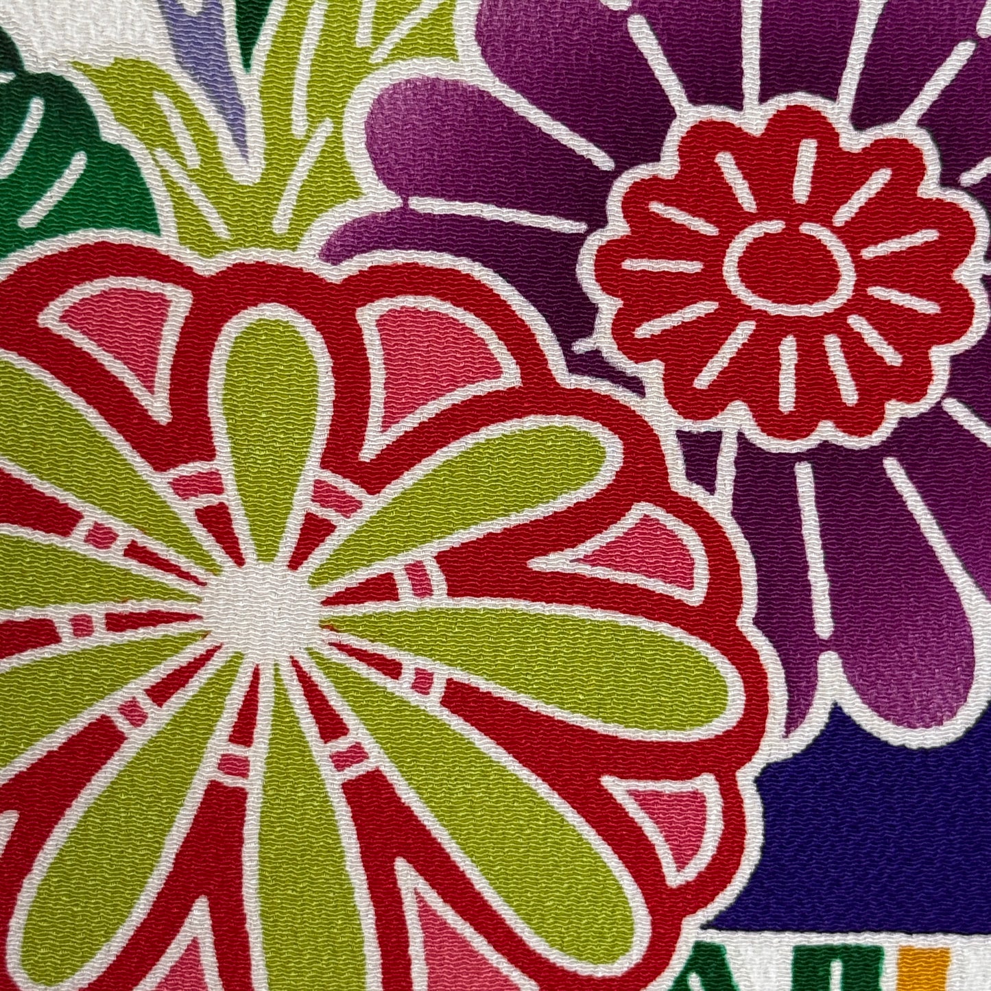 "Cobalt Stream" Vintage Furisode Kimono