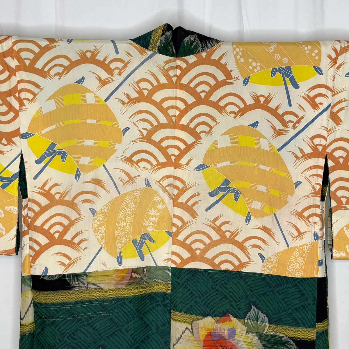 "Ikat Blooms" Vintage Haori Jacket