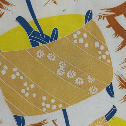 "Ikat Blooms" Vintage Haori Jacket