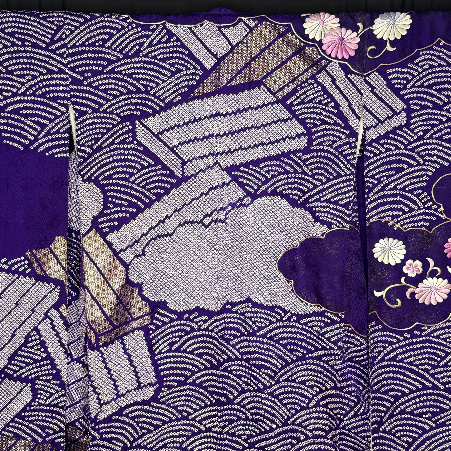 "Stairway to Heaven" Vintage Furisode Kimono