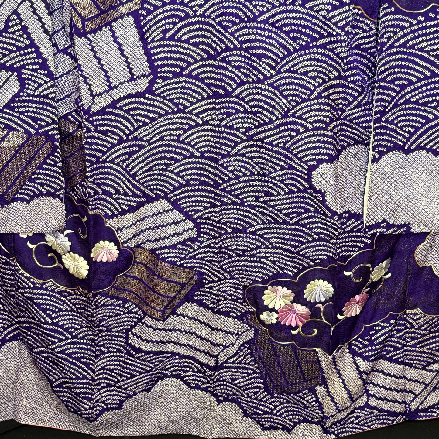 "Stairway to Heaven" Vintage Furisode Kimono