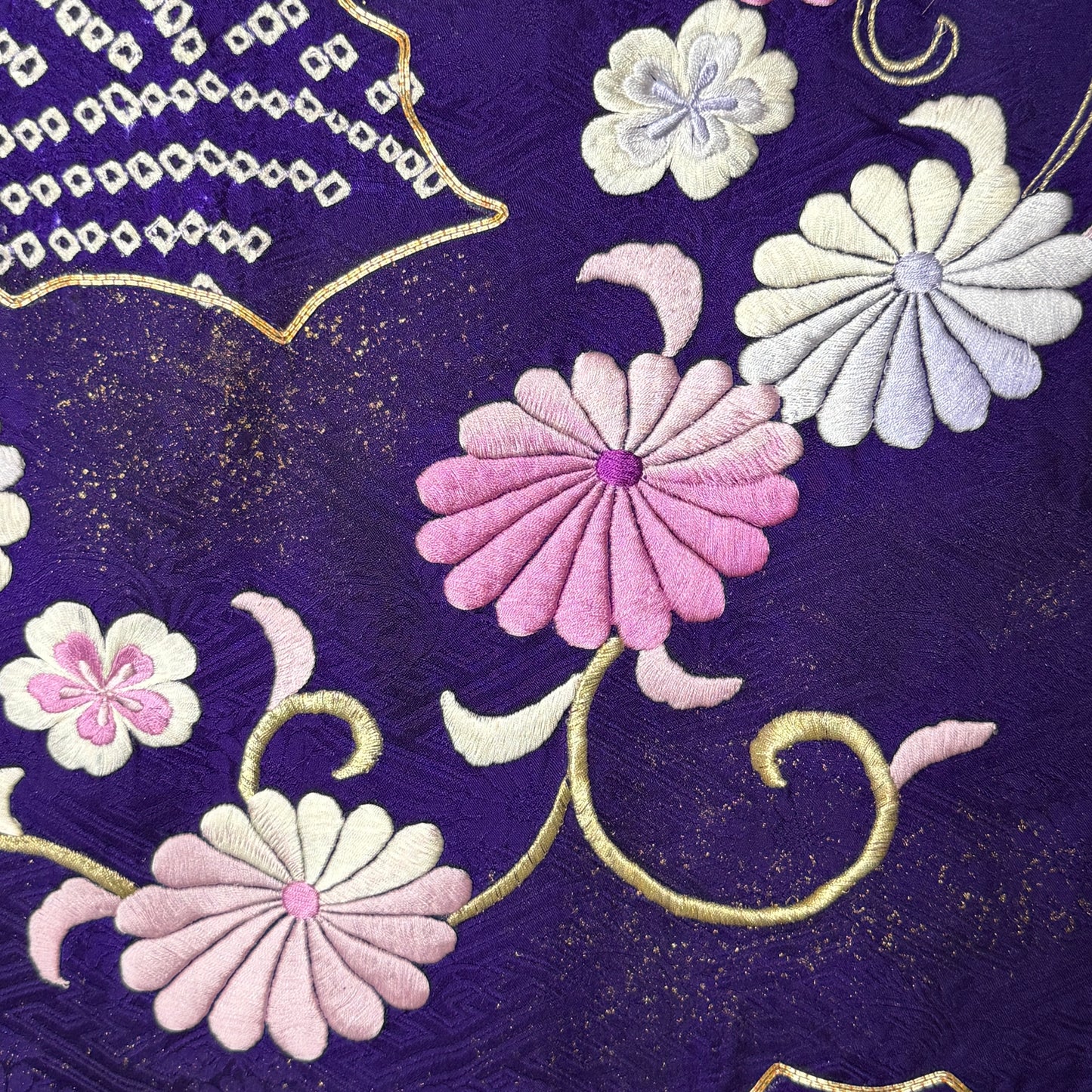 "Stairway to Heaven" Vintage Furisode Kimono