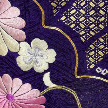 "Stairway to Heaven" Vintage Furisode Kimono