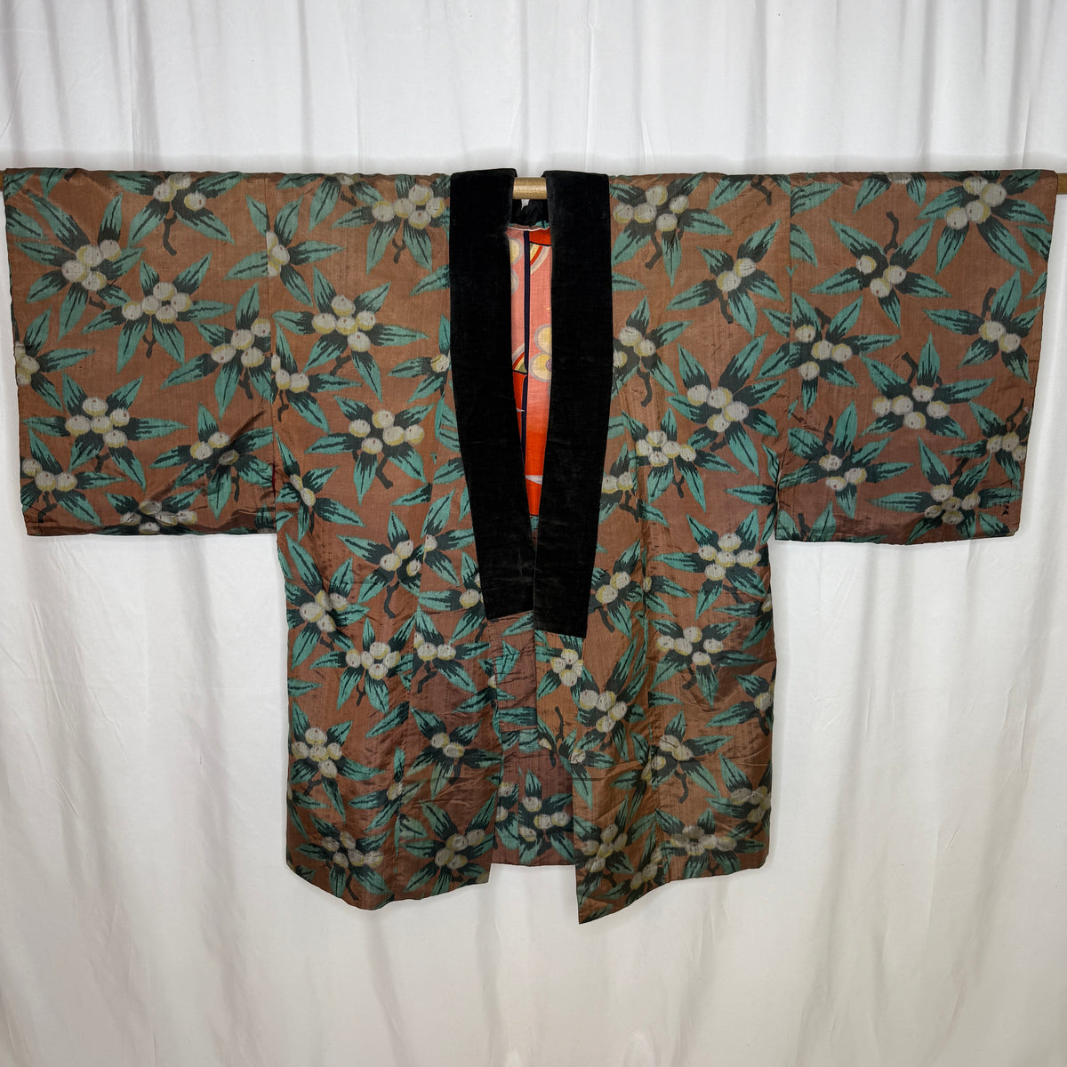 "Forest Fruit" Vintage Haori Jacket