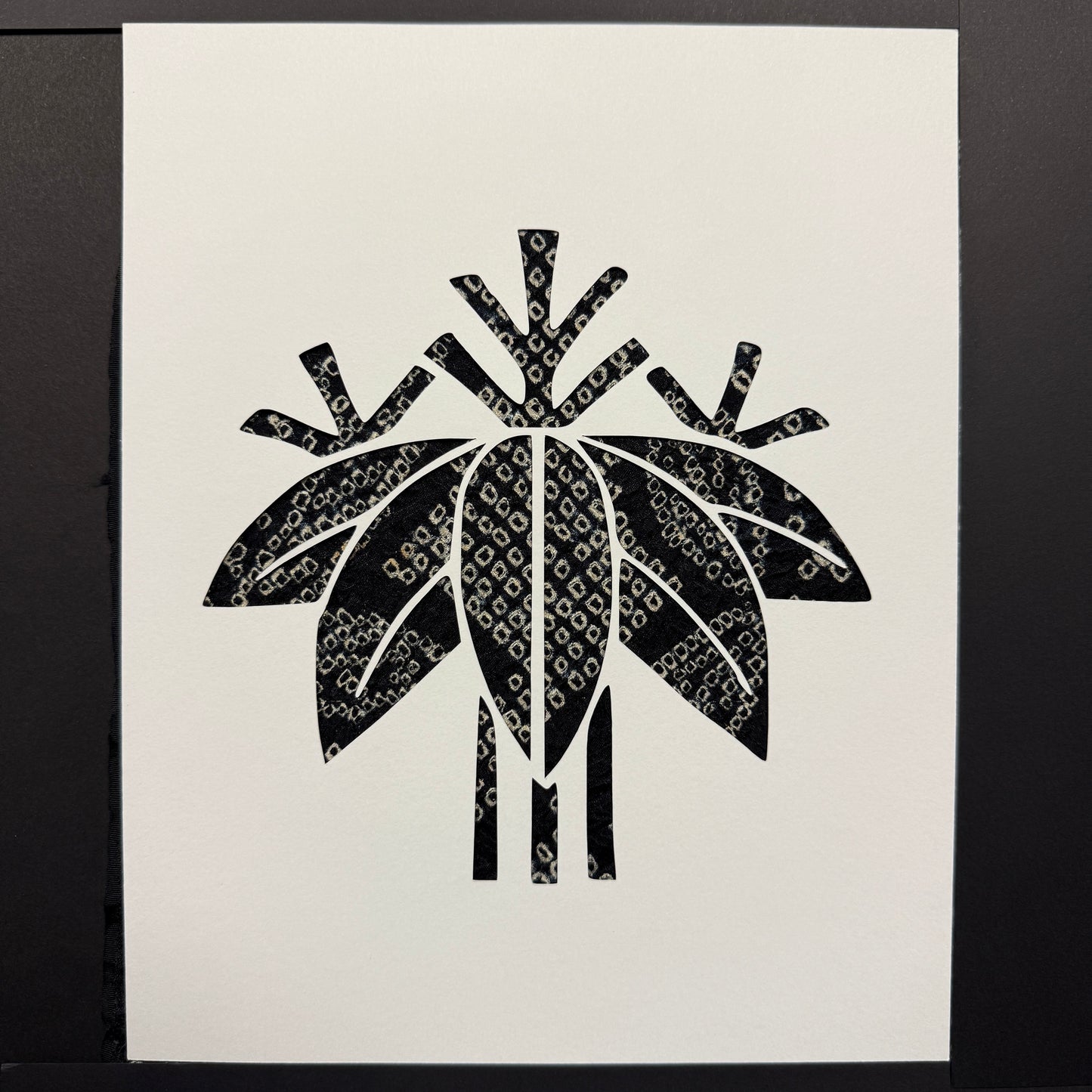 "Bamboo Crest" Katagami Art